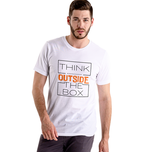 Think Outside The Box - Men's T Shirt