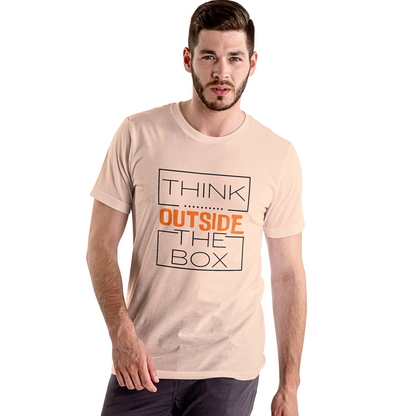 Think Outside The Box - Men's T Shirt