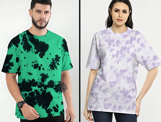 Unisex Tie Dye Oversized T-Shirt