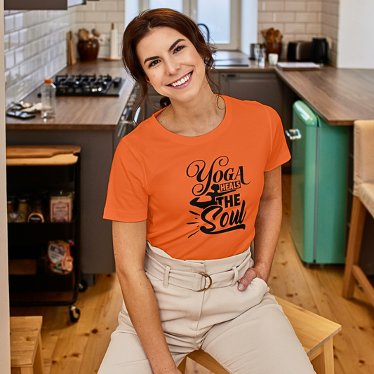 Yoga Heals The Soul - Women's T Shirt